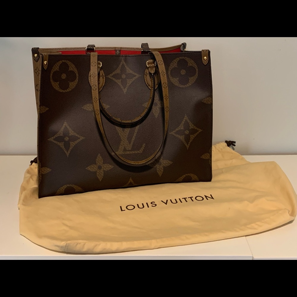 Louis Vuitton OnTheGo GM ~ used once, like new. Dust bag, box and gift receipt.